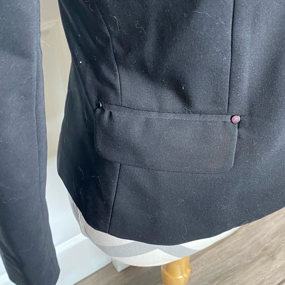 Harvé Benard Size 2 Black Blazer - Picture 3 of 10